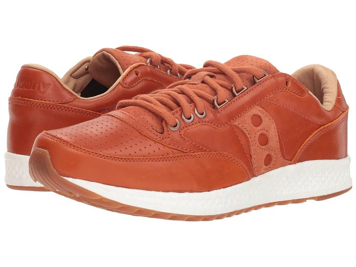 Saucony Originals Freedom Runner (brown) Men's Shoes