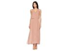 Astr The Label Millie Dress (mauve/cream Dot) Women's Dress