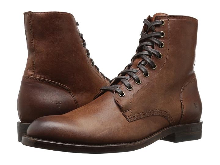 Frye Will Lace Up (copper) Men's Lace-up Boots