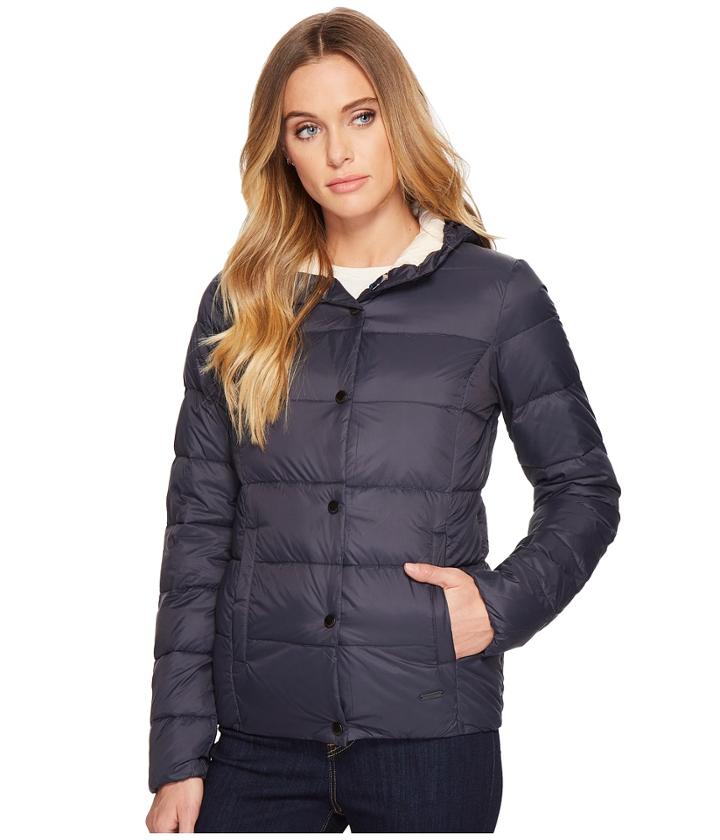 Ilse Jacobsen Hooded Puffer Coat (india Ink) Women's Coat