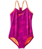 Nike Kids Racerback Tank Top (big Kids) (cosmic Purple) Girl's Swimwear