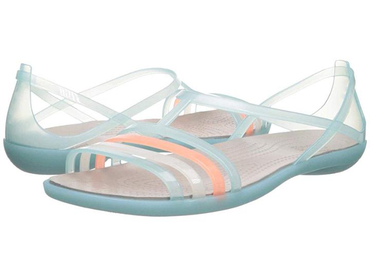 Crocs Isabella Sandal (ice Blue/platinum) Women's Sandals