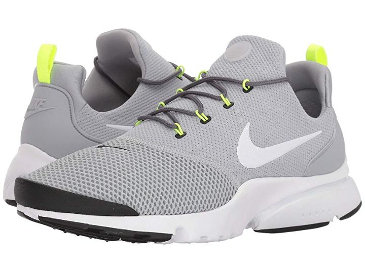Nike Presto Fly (wolf Grey/white/black/volt) Men's Shoes