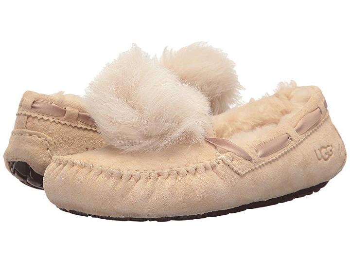 Ugg Dakota Pom Pom (cream) Women's Flat Shoes