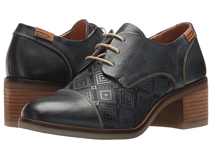 Pikolinos Porto W6j-5796 (ocean) Women's Lace-up Boots