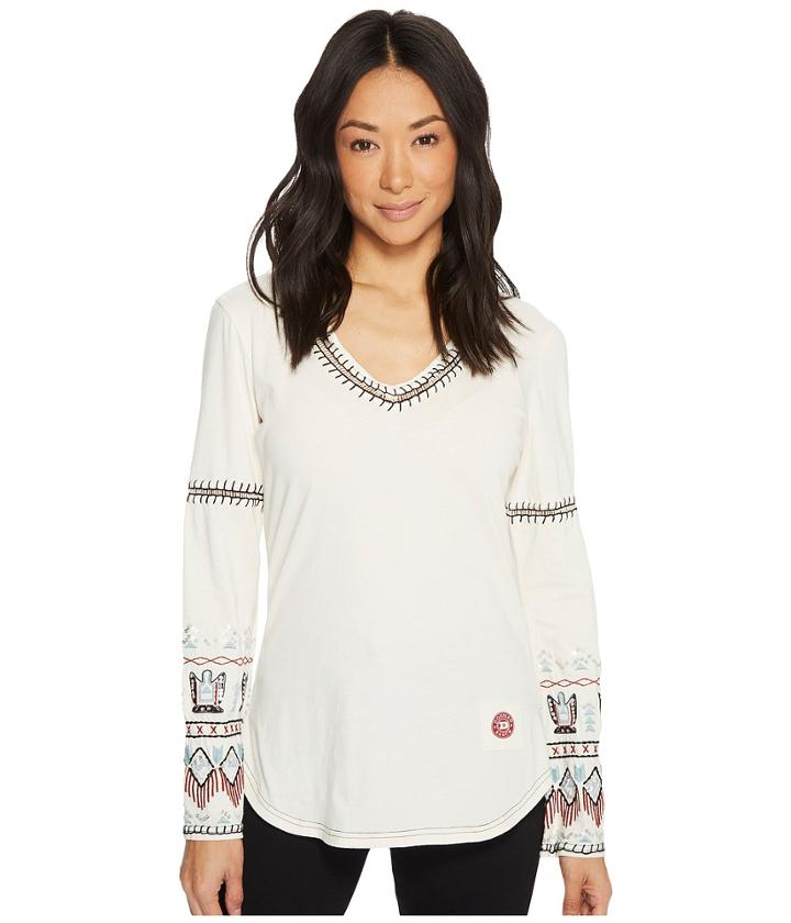 Double D Ranchwear Strata Tee (string) Women's T Shirt