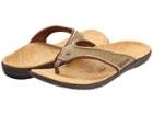 Spenco Yumi (straw/java/cork) Men's Sandals