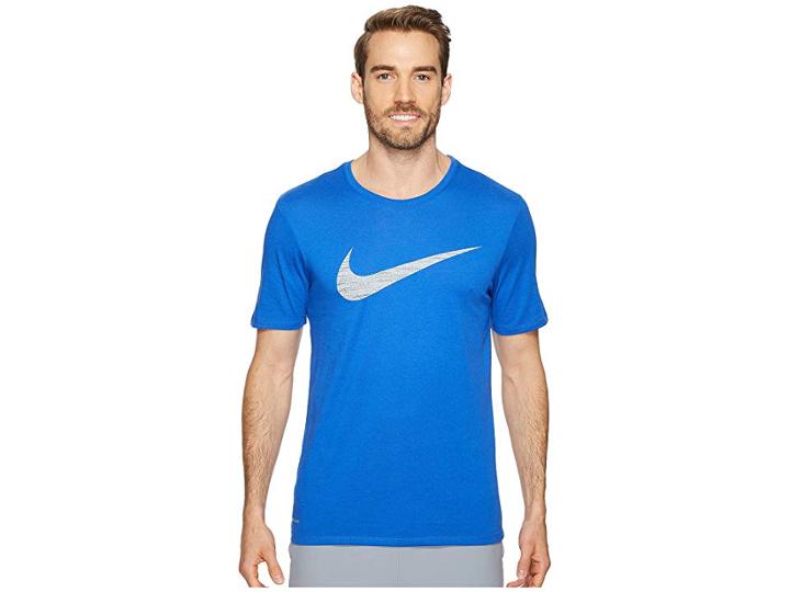 Nike Dry Swoosh Training T-shirt (game Royal) Men's T Shirt