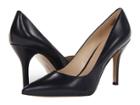 Nine West Flax Pump (deep Navy Leather) High Heels
