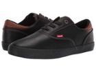 Levi's(r) Shoes Ethan Nappa (black Monogram/tan) Men's Shoes