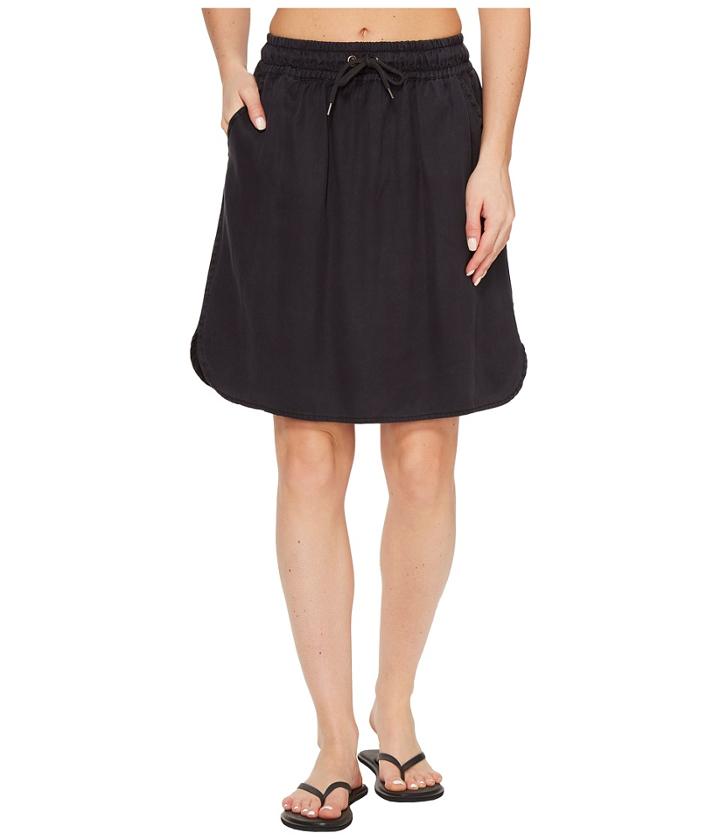 Kavu Sunriver (black) Women's Skirt