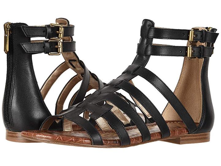 Sam Edelman Berke (black Vaquero Saddle Leather) Women's Shoes