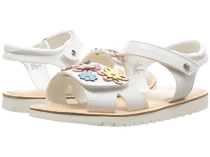 Naturino Express Violetta (toddler/little Kid) (white) Girls Shoes