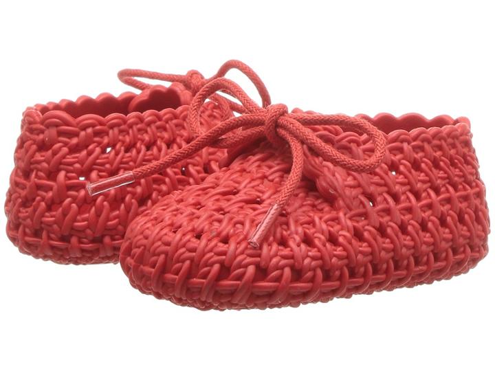 Mini Melissa My First Mini Tricot (little Kid) (red) Girl's Shoes