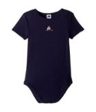 Janie And Jack Short Sleeve One-piece (infant) (navy) Boy's Jumpsuit & Rompers One Piece