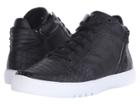 Creative Recreation Adonis Mid (black Croc Snake) Men's Lace Up Casual Shoes