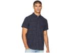 Rip Curl Zane Short Sleeve Shirt (blue) Men's Clothing