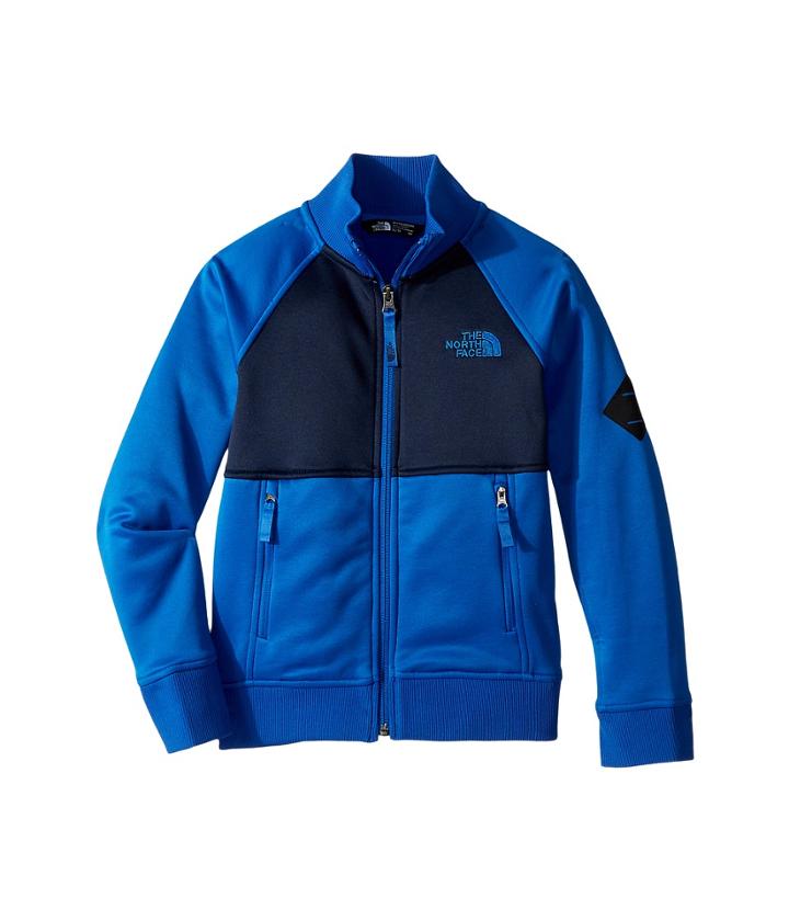 The North Face Kids Takeback Track Jacket (little Kids/big Kids) (turkish Sea/urban Navy) Boy's Coat