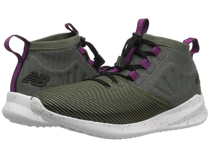 New Balance Cypher (green/poisonberry) Women's Running Shoes