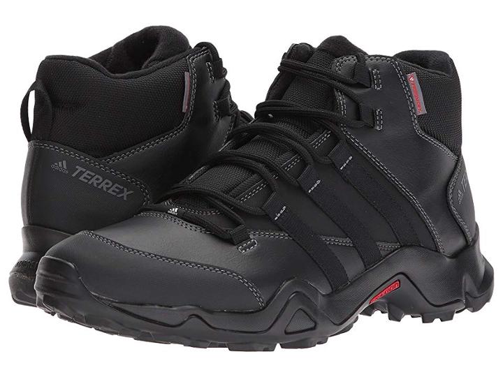 Adidas Outdoor Terrex Ax2r Beta Mid Cw (black/black/energy) Men's Shoes