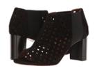 Aquatalia Shari (black Perforated Suede) Women's Shoes