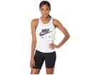 Nike Air Tank Graphic (white/black) Women's Sleeveless