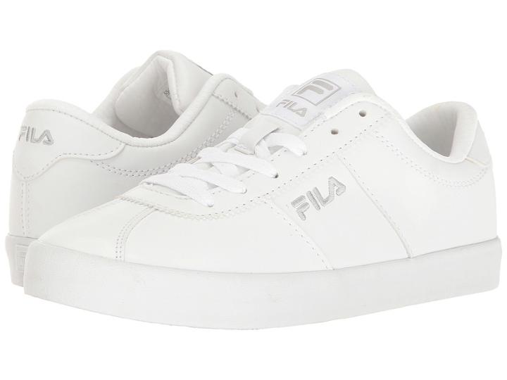 Fila Rosazza (white/white/metallic Silver) Women's Shoes
