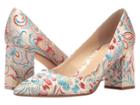 Marc Fisher Ltd Zala Pump (pink Multi Fabric) Women's Shoes