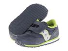 Saucony Kids Baby Jazz Hl (toddler/little Kid) (navy/silver/lime) Boys Shoes