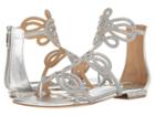 Badgley Mischka Tempe (silver Suede/leather) Women's Sandals