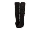 Chinese Laundry Uma (black Suedette) Women's Pull-on Boots