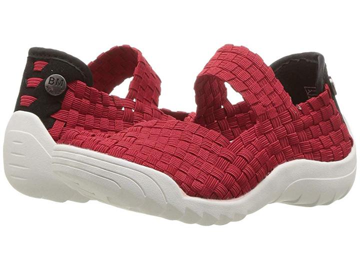 Bernie Mev. Kids Rigged Charm (little Kid/big Kid) (red) Girl's Shoes