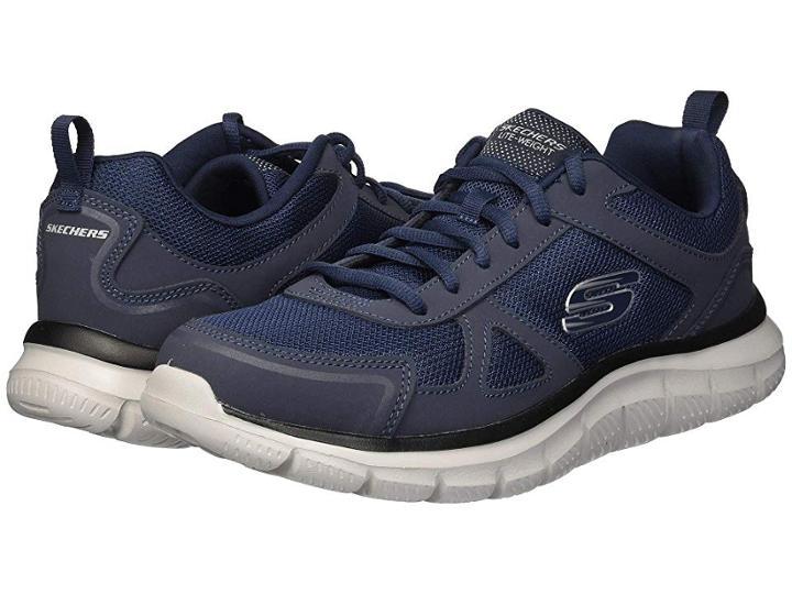 Skechers Track Scloric (navy) Men's Shoes