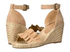 Splendid Bedford (mushroom Suede) Women's Wedge Shoes