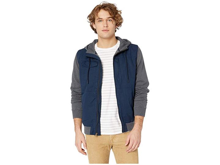 O'neill Calgary Flacket Fleece Top (navy) Men's Clothing
