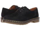 Dr. Martens 1461 3-eye Gibson (black Soft Buck) Lace Up Casual Shoes