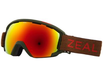 Zeal Optics Slate (khaki Moss W/ Polarized Phoenix Mirror Lens) Goggles