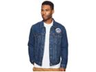 Levi's(r) Mens Ny Mets Denim Trucker (dark Blue) Men's Coat