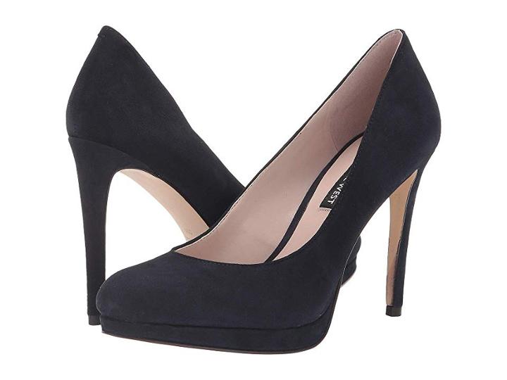 Nine West Quabree (navy Suede) Women's Shoes