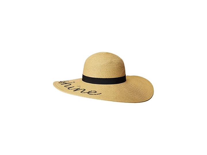 San Diego Hat Company Pbl3091os Paperbraid W/ Hello Sunshine Verbiage (natural) Caps