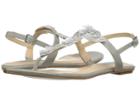 Blue By Betsey Johnson Camil (silver Shimmer) Women's Sandals