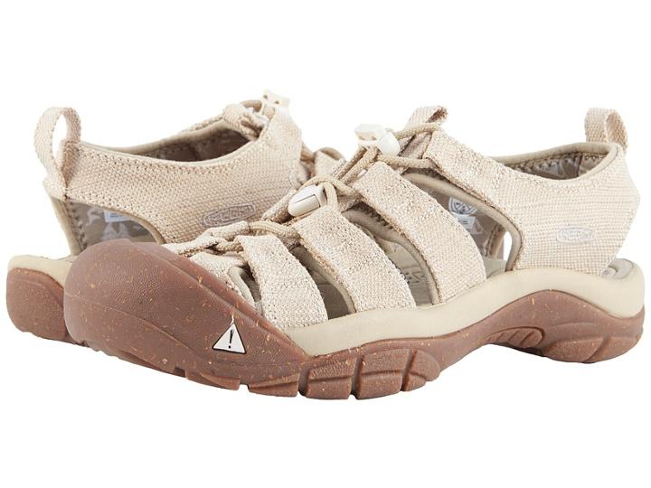 Keen Newport Retro (hemp/white Cap) Women's Shoes