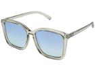 Le Specs It Ain't Baroque (shadow/blue Grade Revo) Fashion Sunglasses