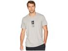 Adidas Stack Badge Of Sport Tee (medium Grey Heather) Men's T Shirt