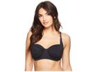 Bleu Rod Beattie Oh So Knotty Sling X-back D-cup Bikini Top (black) Women's Swimwear