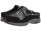 Easy Spirit Traveltime 280 (black/black Multi Suede) Women's Shoes