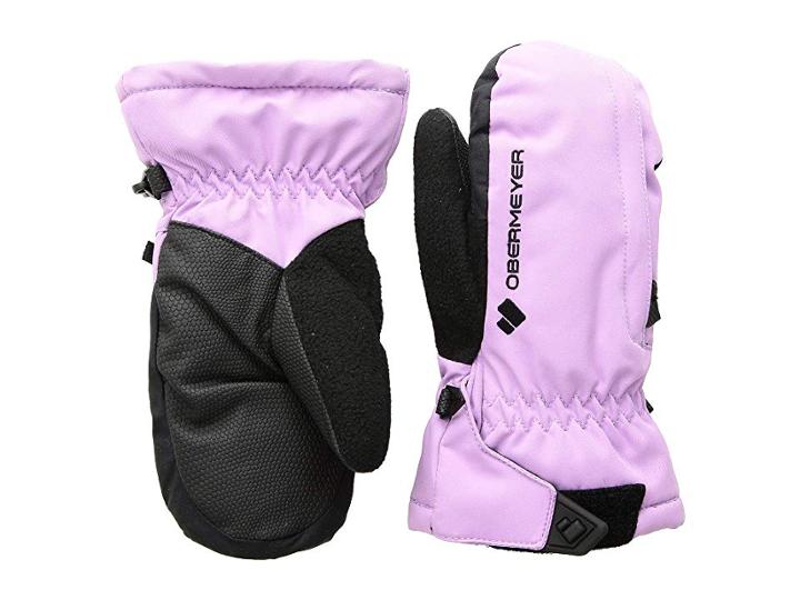 Obermeyer Kids Gauntlet Mitten (little Kids/big Kids) (violetta) Extreme Cold Weather Gloves