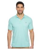 Polo Ralph Lauren Pima Polo Short Sleeve Knit (bayside Green) Men's Clothing