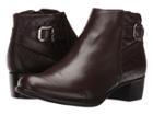 Munro Jolynn (brown Leather/quilted Detail) Women's Pull-on Boots