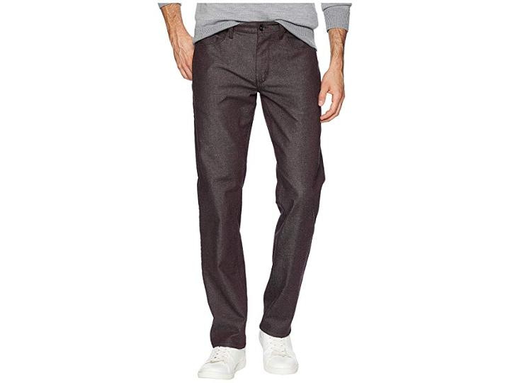 Perry Ellis Slim Fit Slubbed Stretch Denim Pants (port) Men's Jeans
